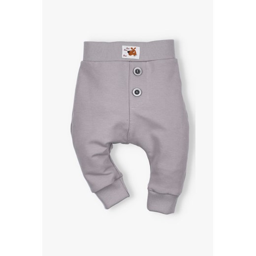 Spodnie dresowe z bawełny organicznej dla chłopca ze sklepu 5.10.15 w kategorii Spodnie i półśpiochy - zdjęcie 169845651