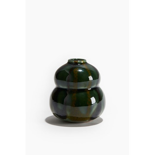 H & M - Mały wazon z kamionki - Zielony ze sklepu H&M w kategorii Wazony - zdjęcie 169846280