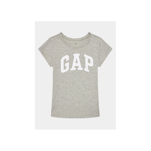 Gap T-Shirt 460525-08 Szary Regular Fit ze sklepu MODIVO w kategorii Bluzki dziewczęce - zdjęcie 169846671