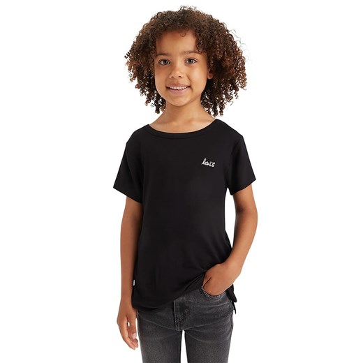 Levi&apos;s Kids Koszulka &quot;Her favorite&quot; w kolorze czarnym ze sklepu Limango Polska w kategorii Bluzki dziewczęce - zdjęcie 169847361
