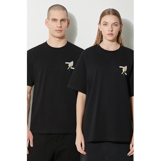 Filling Pieces t-shirt bawełniany kolor czarny z nadrukiem 74434021861 ze sklepu PRM w kategorii T-shirty męskie - zdjęcie 169850592