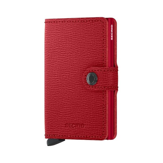 Secrid portfel damski kolor czerwony ze sklepu PRM w kategorii Portfele damskie - zdjęcie 169850680