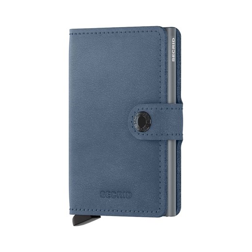 Secrid portfel skórzany kolor niebieski ze sklepu PRM w kategorii Portfele damskie - zdjęcie 169850724