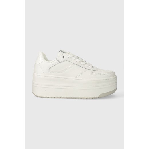Guess sneakersy LULLI kolor biały FLJLLI LEA12 ze sklepu ANSWEAR.com w kategorii Buty sportowe damskie - zdjęcie 169851680