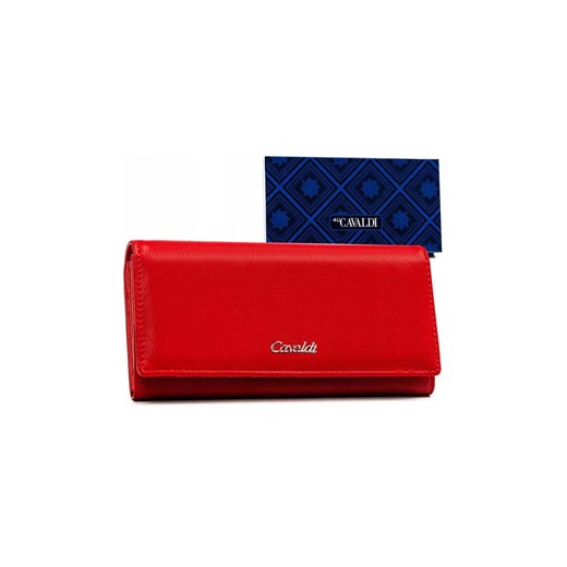 Klasyczny portfel damski ze skóry ekologicznej - 4U Cavaldi ze sklepu 5.10.15 w kategorii Portfele damskie - zdjęcie 169851784
