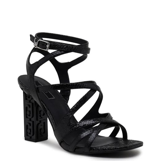 Liu Jo Sandały na słupku SERENA 18 | z dodatkiem skóry Liu Jo 40 Gomez Fashion Store