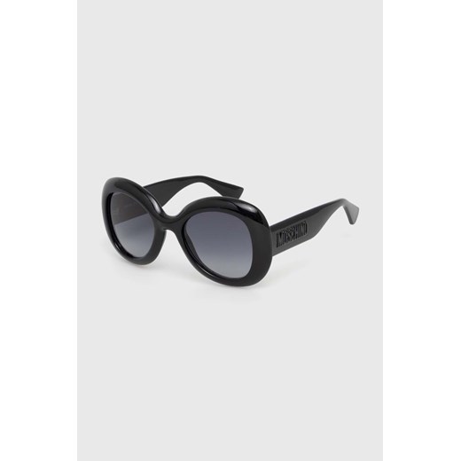 Moschino okulary przeciwsłoneczne damskie kolor czarny Moschino 54 ANSWEAR.com