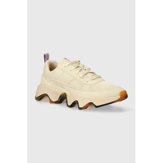 Sorel sneakersy KINETIC IMPACT II WONDER kolor beżowy 2070821292 ze sklepu ANSWEAR.com w kategorii Buty sportowe damskie - zdjęcie 169859071