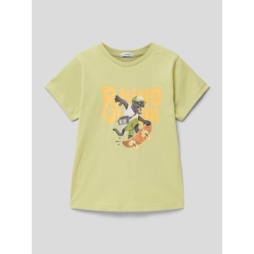 T-shirt z okrągłym dekoltem ze sklepu Peek&Cloppenburg  w kategorii T-shirty chłopięce - zdjęcie 169860851