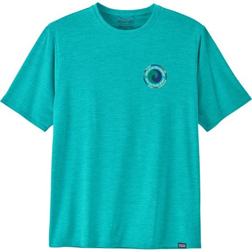 Koszulka męska Capilene Cool Daily Graphic Patagonia ze sklepu SPORT-SHOP.pl w kategorii T-shirty męskie - zdjęcie 169860934