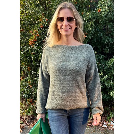 miss goodlife Sweter w kolorze zielonym ze sklepu Limango Polska w kategorii Swetry damskie - zdjęcie 169861843