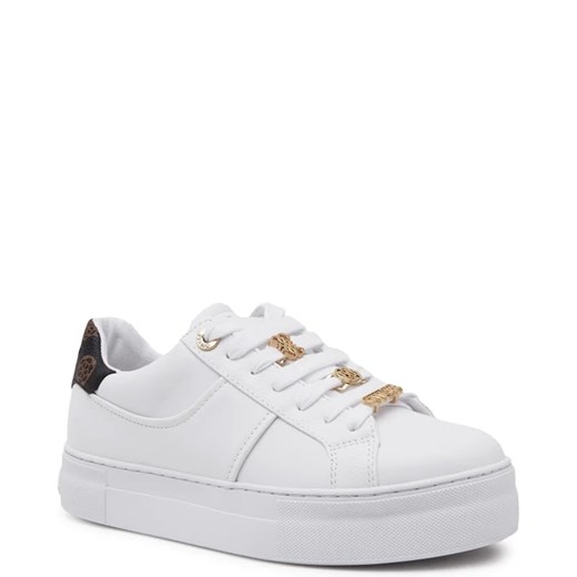 Buty sportowe damskie Guess sneakersy z tworzywa sztucznego