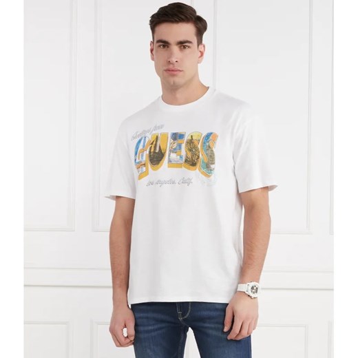 GUESS T-shirt | Classic fit Guess M okazyjna cena Gomez Fashion Store