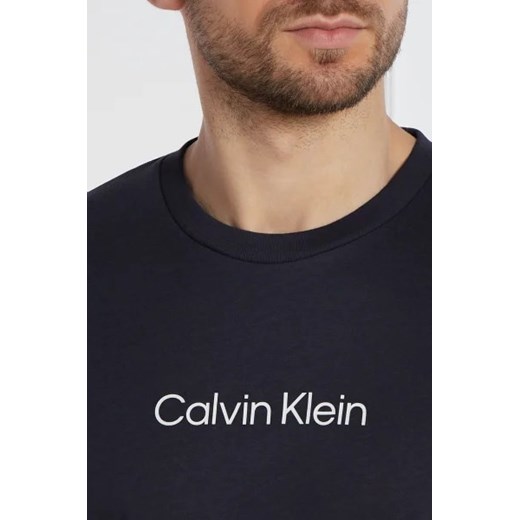 T-shirt męski Calvin Klein z krótkim rękawem z napisami