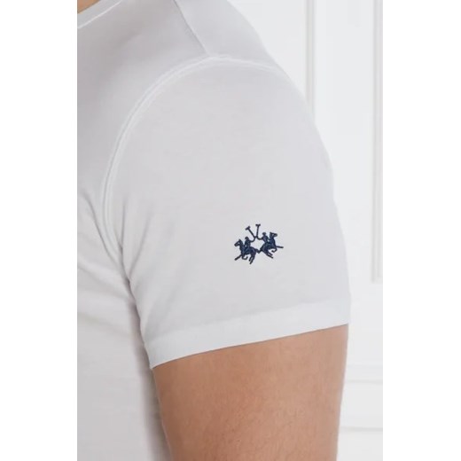 T-shirt męski La Martina z krótkim rękawem 