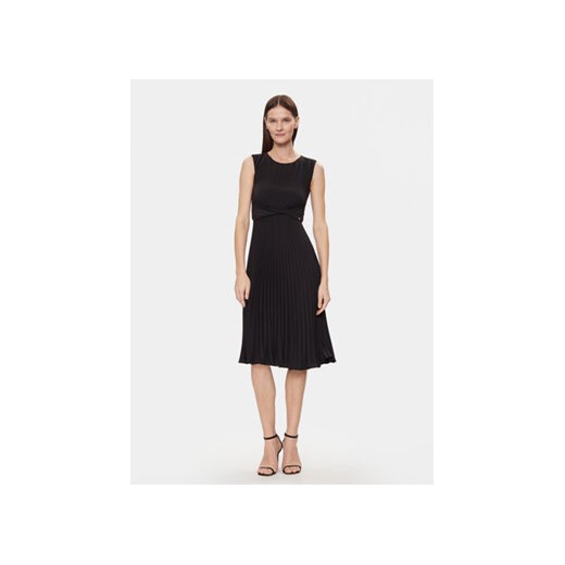 Nissa Sukienka koktajlowa RZ14841 Czarny Regular Fit ze sklepu MODIVO w kategorii Sukienki - zdjęcie 169870760
