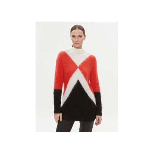 Tommy Hilfiger Sweter WW0WW39909 Kolorowy Regular Fit Tommy Hilfiger M wyprzedaż MODIVO