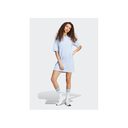 adidas Sukienka codzienna Polo Dress IP3753 Niebieski L MODIVO okazja