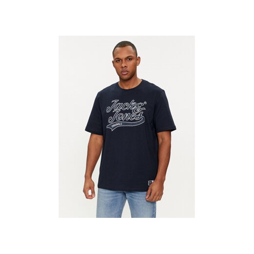 Jack&Jones T-Shirt Trevor 12227774 Granatowy Standard Fit ze sklepu MODIVO w kategorii T-shirty męskie - zdjęcie 169871042