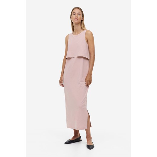 H & M - MAMA Sukienka Before & After - Różowy ze sklepu H&M w kategorii Sukienki ciążowe - zdjęcie 169871671