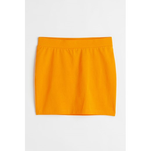 H & M - Spódnica mini - Żółty H & M S H&M