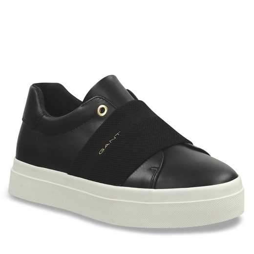 Sneakersy Gant Avona Sneaker 28531450 Czarny ze sklepu eobuwie.pl w kategorii Buty sportowe damskie - zdjęcie 169875911