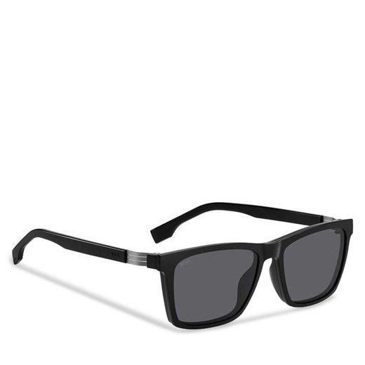 Okulary przeciwsłoneczne Boss 1576/CS 206450 Black 807 MJ ze sklepu eobuwie.pl w kategorii Okulary przeciwsłoneczne męskie - zdjęcie 169876693
