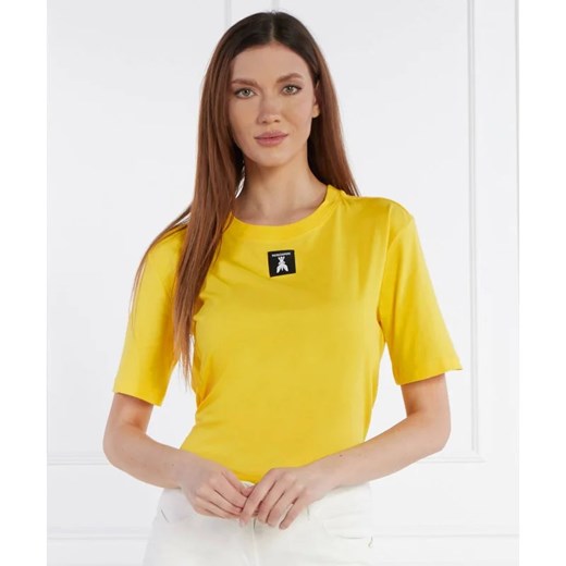Patrizia Pepe T-shirt | Relaxed fit ze sklepu Gomez Fashion Store w kategorii Bluzki damskie - zdjęcie 169877090