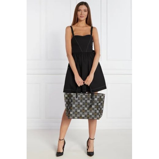 Pinko Skórzana shopperka CARRIE Pinko OS Gomez Fashion Store