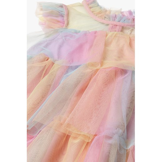 Kolorowa tiulowa sukienka dla dziewczynki - 5.10.15. 5.10.15. 104 5.10.15