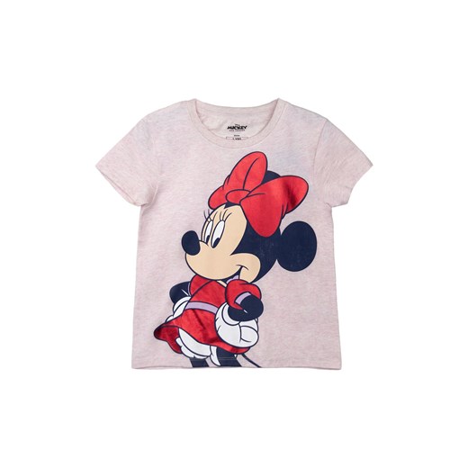 Różowa koszulka dziewczęca Myszka Minnie ze sklepu 5.10.15 w kategorii Bluzki dziewczęce - zdjęcie 169880160