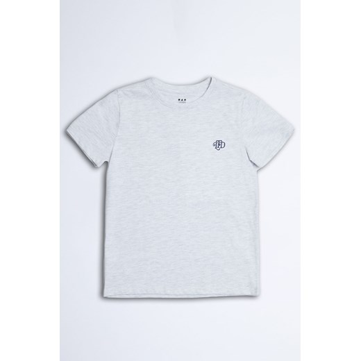 Szaro - melanżowy bawełniany t-shirt dla dziecka - unisex - Limited Edition 158 wyprzedaż 5.10.15