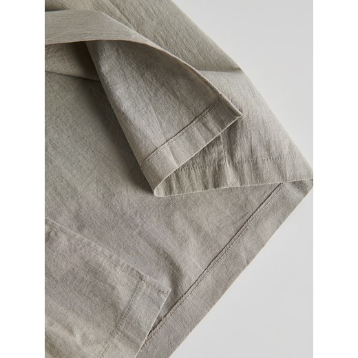 Reserved - Sukienka z drapowaniem - ciemnozielony Reserved M Reserved