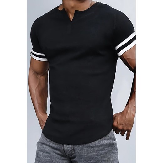 T-shirt ROBERNI BLACK XXXL promocyjna cena Ivet Shop