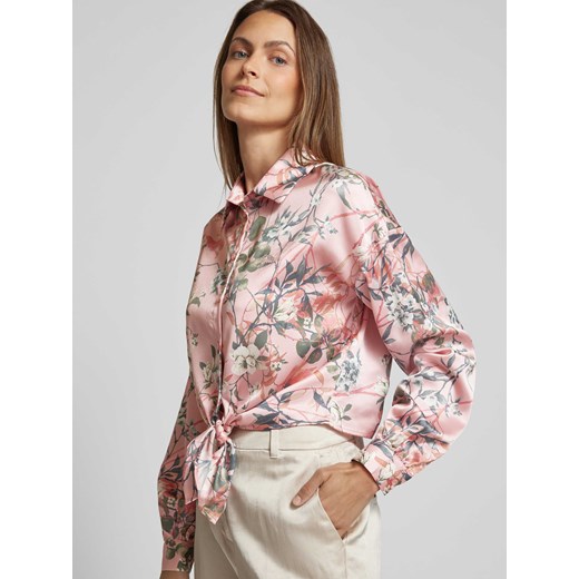 Bluzka z kwiatowym nadrukiem model ‘BOWED JUN’ Guess L Peek&Cloppenburg 