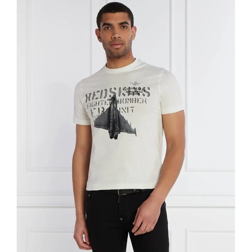 T-shirt męski biały Aeronautica Militare