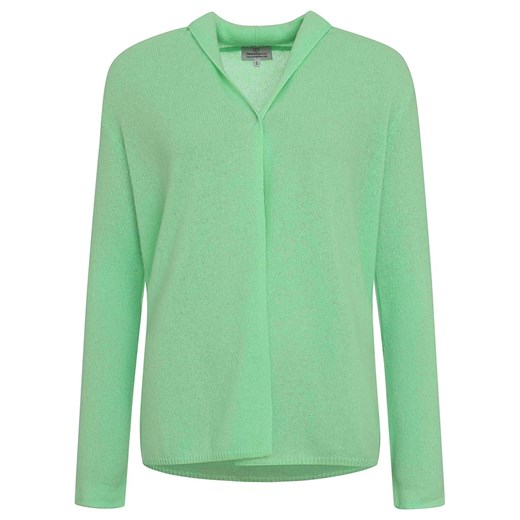 Zwillingsherz Kaszmirowy kardigan w kolorze zielonym ze sklepu Limango Polska w kategorii Swetry damskie - zdjęcie 169885993
