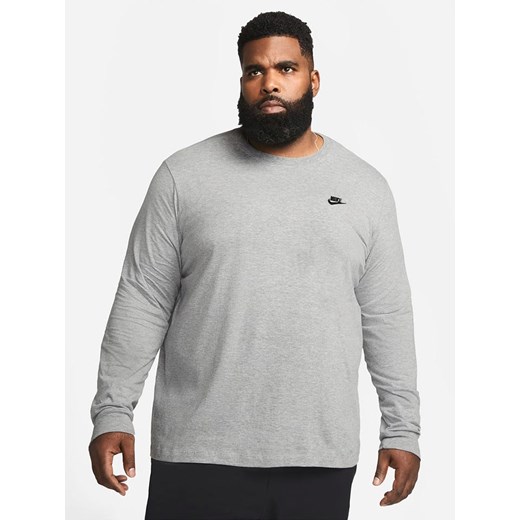 T-shirt męski Nike z długimi rękawami bawełniany 