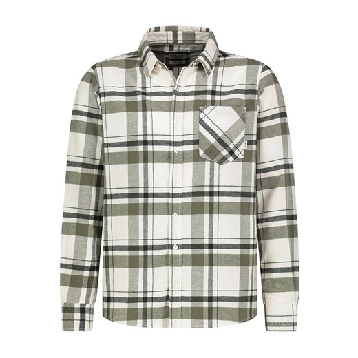 Sublevel Koszula - Regular fit - w kolorze oliwkowo-kremowym ze sklepu Limango Polska w kategorii Koszule męskie - zdjęcie 169886302