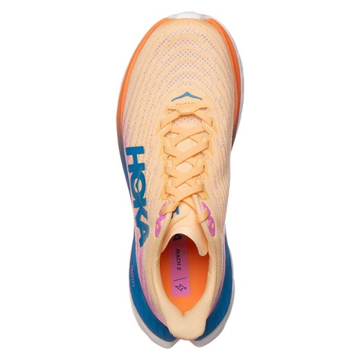 Buty sportowe damskie Hoka one one do biegania z tkaniny wiązane