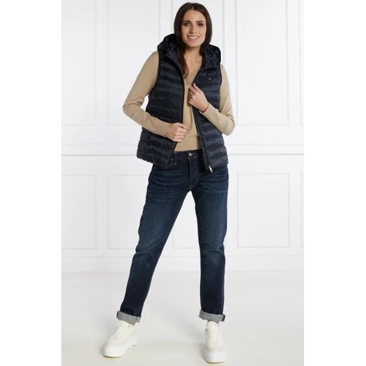 Kamizelka damska Tommy Hilfiger jesienna poliestrowa