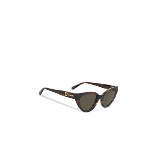 LOVE MOSCHINO Okulary przeciwsłoneczne MOL064/S 205902 05L5370 Brązowy ze sklepu MODIVO w kategorii Okulary przeciwsłoneczne damskie - zdjęcie 169896430