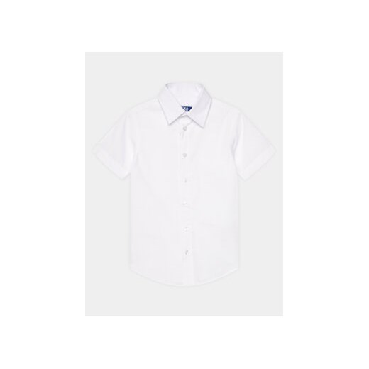 Jack&Jones Junior Koszula Joe 12254015 Biały Regular Fit ze sklepu MODIVO w kategorii Koszule chłopięce - zdjęcie 169896450
