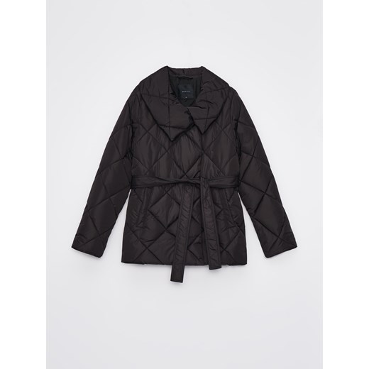 Mohito - Czarna kurtka pikowana - czarny ze sklepu Mohito w kategorii Kurtki damskie - zdjęcie 169903702