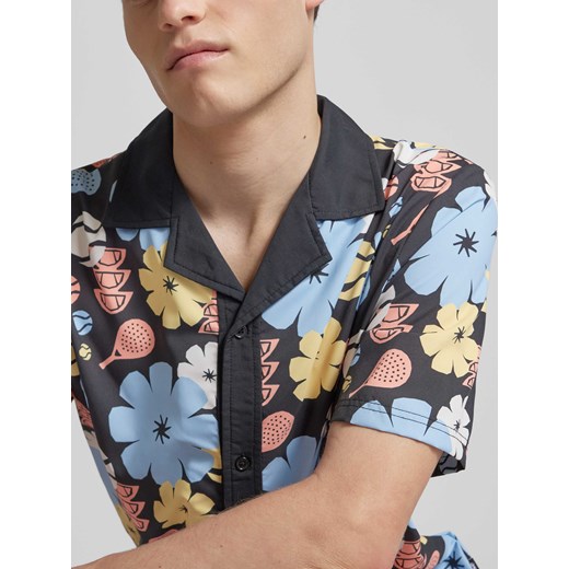 Koszula casualowa o kroju regular fit z kwiatowym nadrukiem model ‘LUMI’ Ellesse XXL Peek&Cloppenburg 