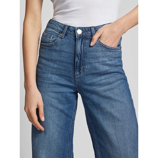Jeansy o rozkloszowanym kroju w jednolitym kolorze model ‘TESSA’ Vero Moda 26/30 Peek&Cloppenburg 