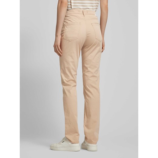 Spodnie o kroju slim fit z wpuszczanymi kieszeniami model ‘STYLE.MARY’ 38S Peek&Cloppenburg 