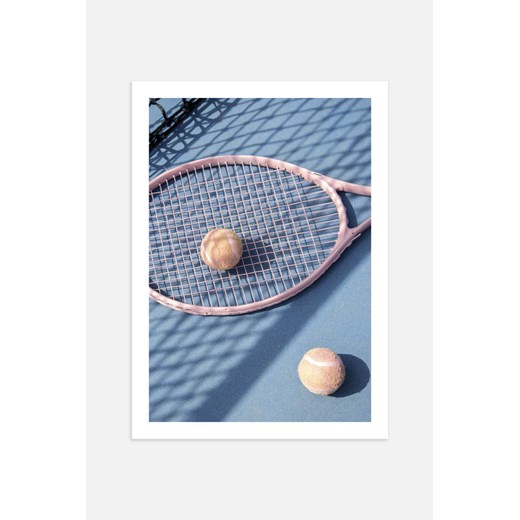 H & M - Pink Tennis Plakat - Niebieski ze sklepu H&M w kategorii Dekoracje ścienne - zdjęcie 169907561