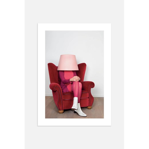 H & M - Invisible Chair Plakat - Różowy ze sklepu H&M w kategorii Plakaty - zdjęcie 169907621