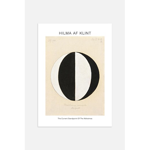 H & M - Mahatmas By Hilma Af Klint Plakat - Pomarańczowy H & M 30x40 H&M